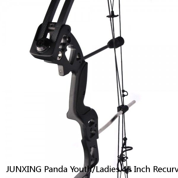JUNXING Panda Youth/Ladies 45 Inch Recurve Bow With 6 Arrows - Right Hand