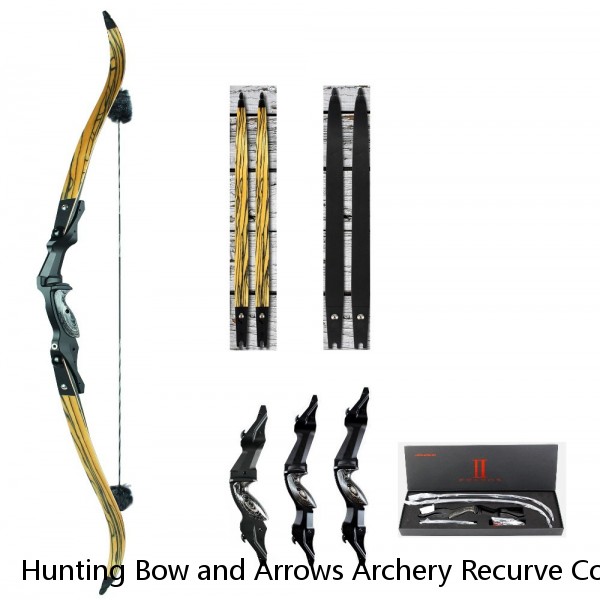 Hunting Bow and Arrows Archery Recurve Compound Bow Arrows 8mm Rolling Fiberglass Arrows